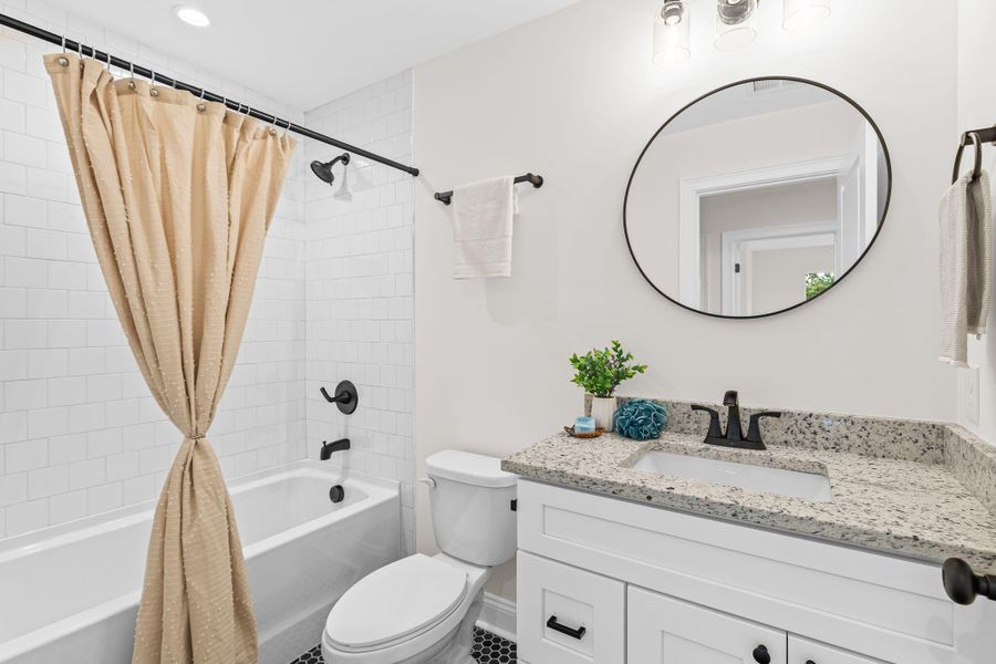 Furnished interior view inside a new home in , North Charleston (Image 14).