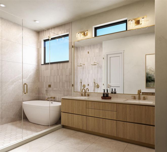 Furnished interior view inside a new home in , Houston (Image 6). Furnished interior view inside a new home in , Houston (Image 6).