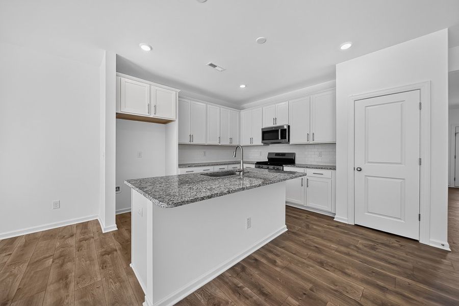 Furnished interior view inside a new home in Magnolia Townes, Wendell (Image 5).
