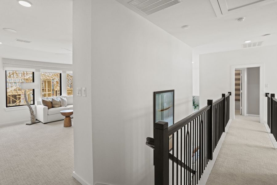 Furnished interior view inside a new home in Jubilee 45', 50', 70', Hockley (Image 43).