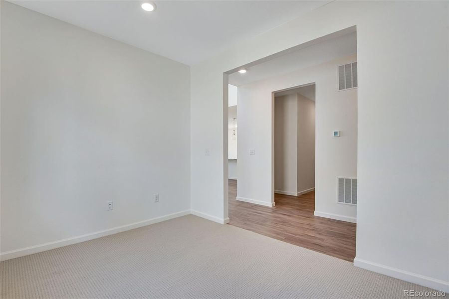 Spacious, unfurnished interior of a new home in Prelude at The Aurora Highlands, Aurora (Image 38).