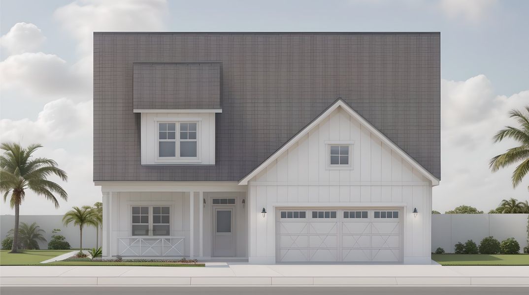 Scout Farmhouse  |  The artist's conceptual renderings are shown solely for illustrative and visual purposes.