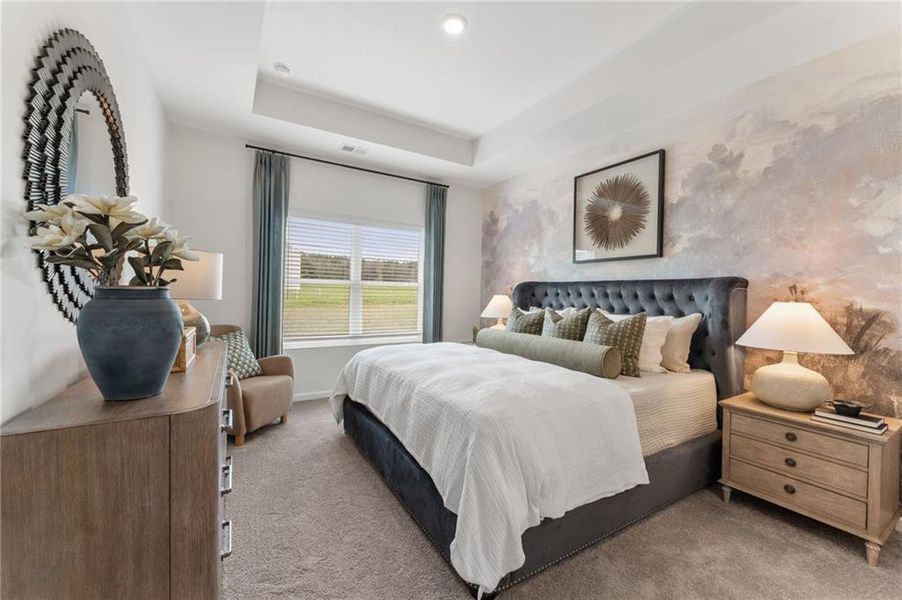 Furnished interior view inside a new home in , Rockmart (Image 12).