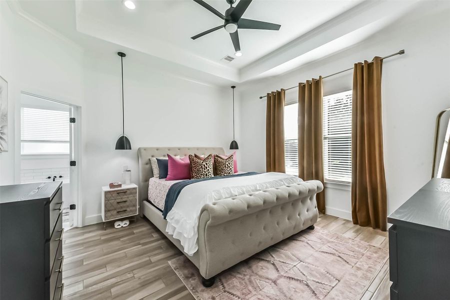 Furnished interior view inside a new home in , Willis (Image 15). Furnished interior view inside a new home in , Willis (Image 15).