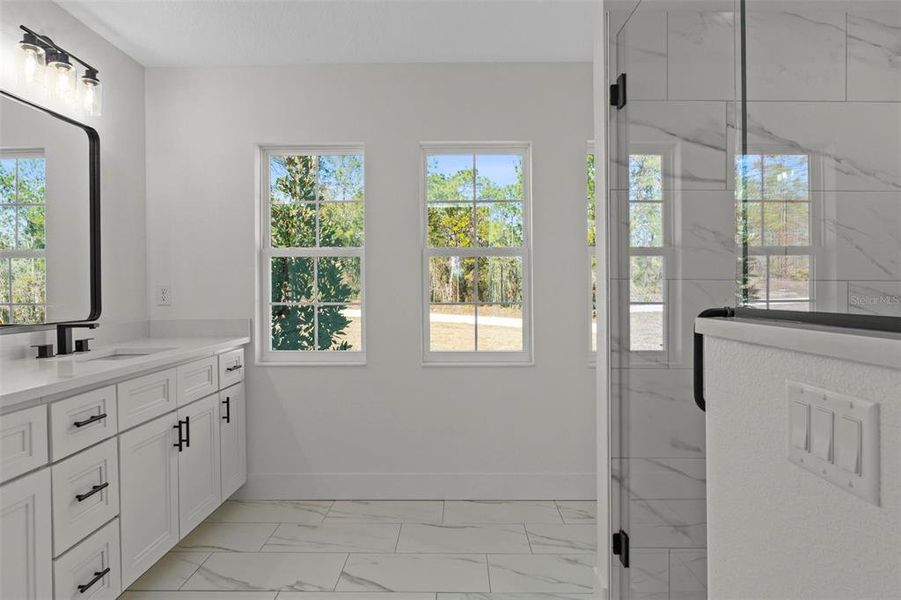 Furnished interior view inside a new home in , Brooksville (Image 9).