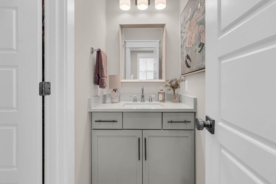 Furnished interior view inside a new home in Overlook at Copahee Sound, Awendaw (Image 39). Furnished interior view inside a new home in Overlook at Copahee Sound, Awendaw (Image 39).