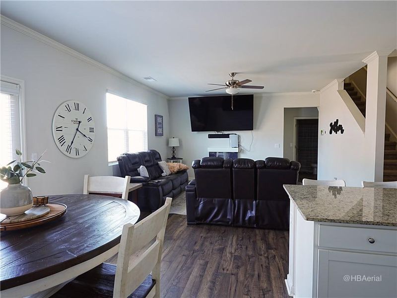 Furnished interior view inside a new home in Thompson Ridge, Dallas (Image 6).