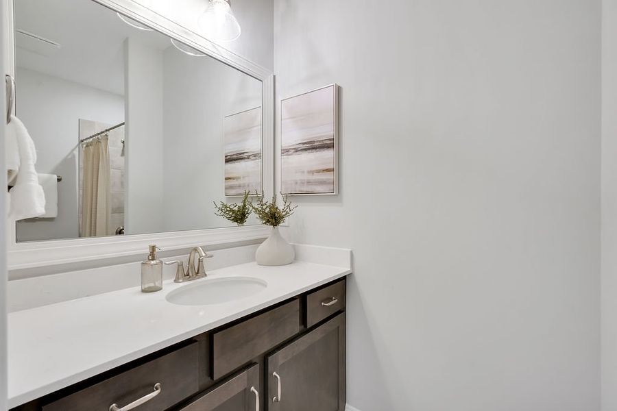 Furnished interior view inside a new home in Brunswick Forest, Leland (Image 15). Furnished interior view inside a new home in Brunswick Forest, Leland (Image 15).