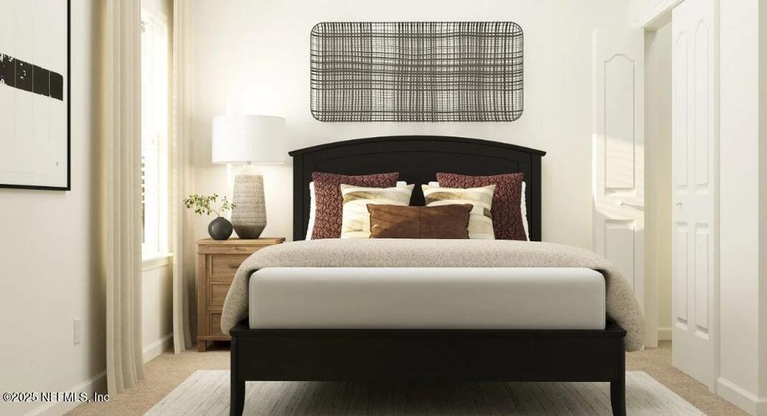 Furnished interior view inside a new home in Silver Meadows at SilverLeaf, St. Augustine (Image 18).