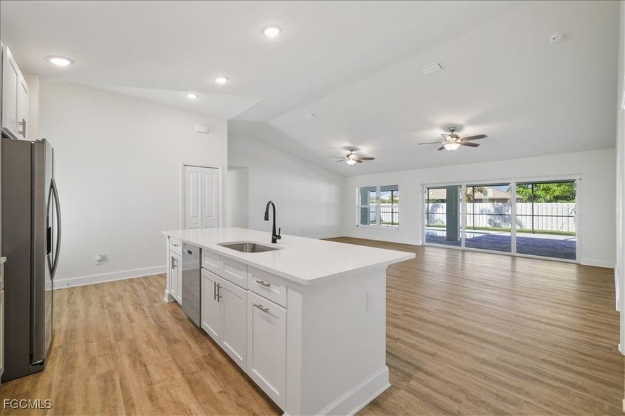 Furnished interior view inside a new home in Cape Coral, Cape Coral (Image 9).