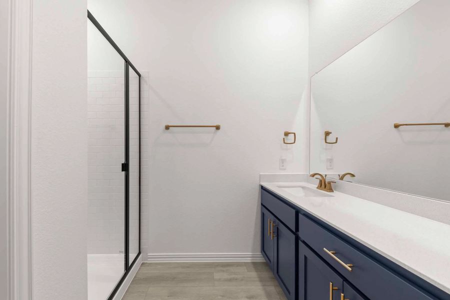 Primary Bathroom featuring the Sapphire Collection Primary Bathroom featuring the Sapphire Collection