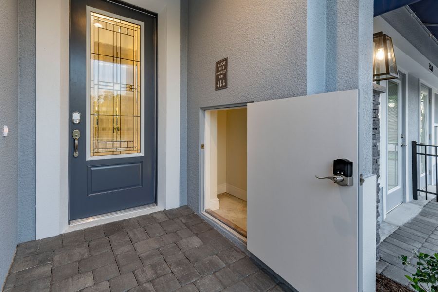 Sims 3-Car elevation 3 covered entry