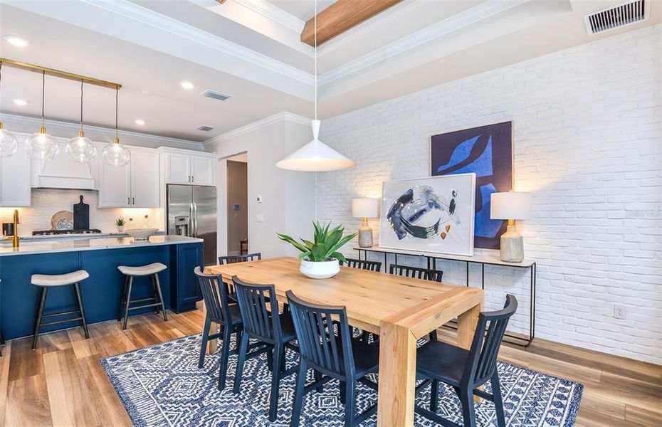 Furnished interior view inside a new home in Del Webb Sunchase, Parrish (Image 6).