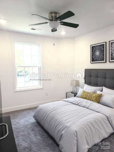 Furnished interior view inside a new home in , Charlotte (Image 10). Furnished interior view inside a new home in , Charlotte (Image 10).