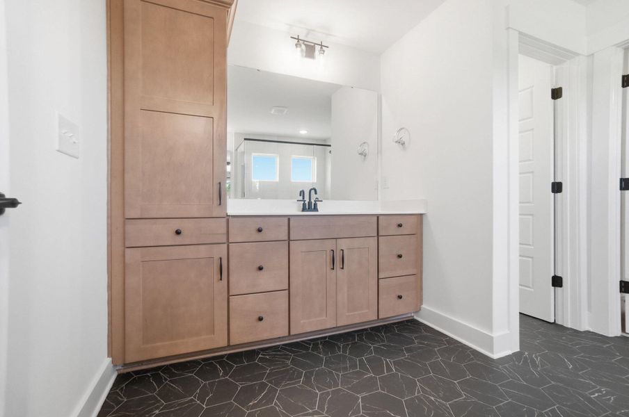 Furnished interior view inside a new home in Chasewood, Mint Hill (Image 17).
