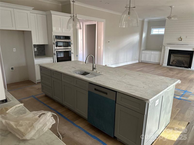 In-progress construction of a new home in , Salisbury, NC (Image 18).