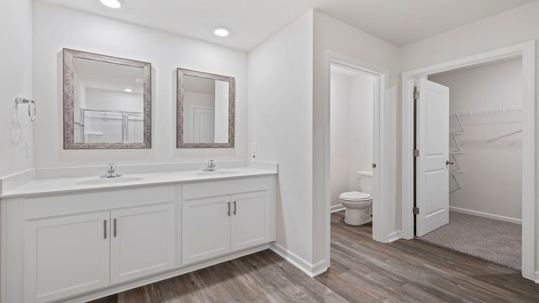 Furnished interior view inside a new home in Cloverdale Hills, Piedmont (Image 12). Furnished interior view inside a new home in Cloverdale Hills, Piedmont (Image 12).