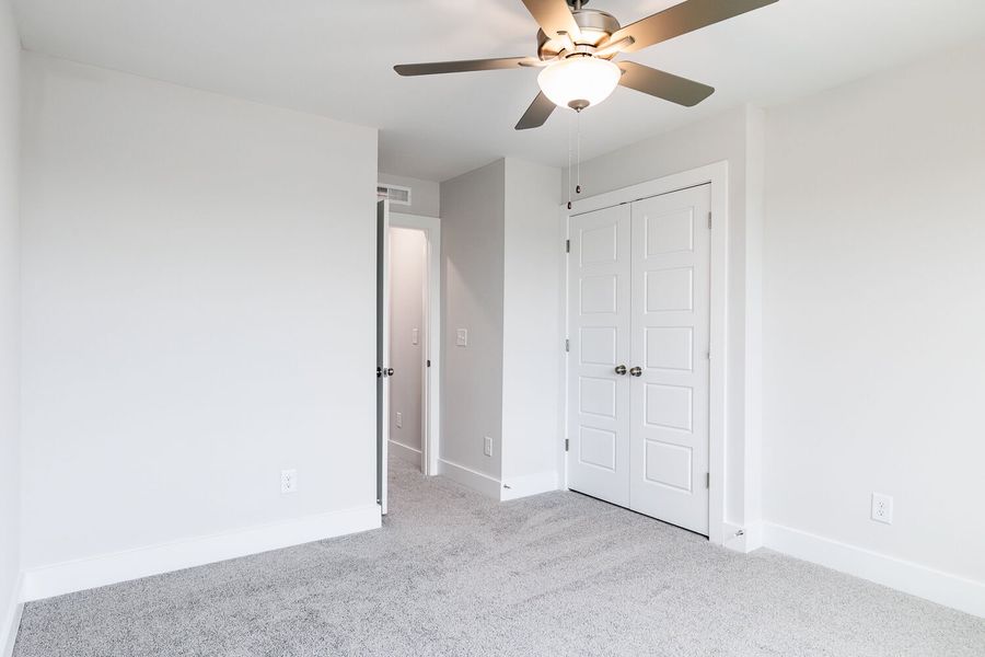 Spacious, unfurnished interior of a new home in Vaughan Farms, Angier (Image 22). Spacious, unfurnished interior of a new home in Vaughan Farms, Angier (Image 22).