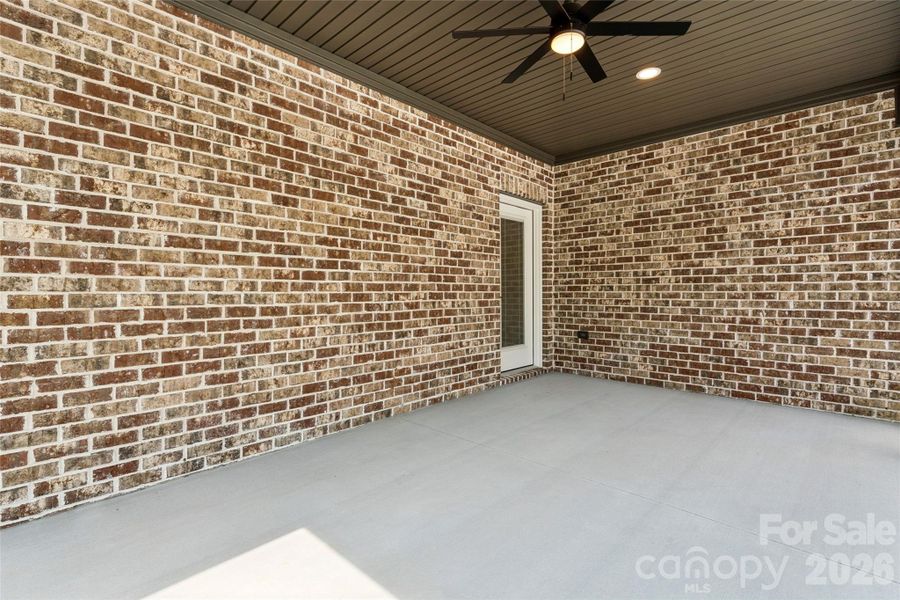 Exterior details and patio area of a home in , Mocksville (Image 3).