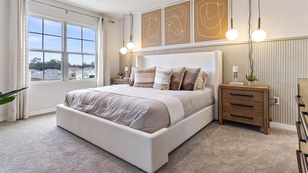 Furnished interior view inside a new home in , Land O' Lakes (Image 16).