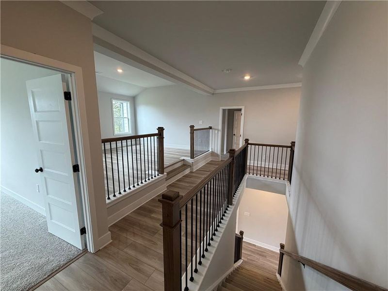 Furnished interior view inside a new home in Mallard’s Landing, Jefferson (Image 7).