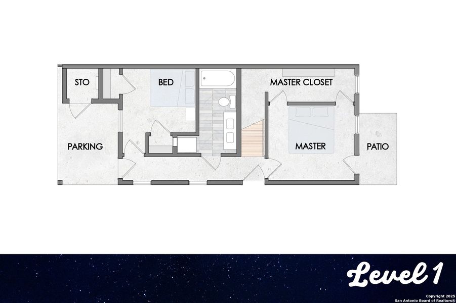 2D floor plan layout of this home in , San Antonio, TX (Image 4). 2D floor plan layout of this home in , San Antonio, TX (Image 4).