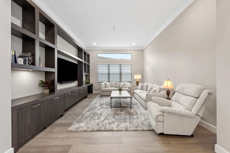 Living Room Could Be Den