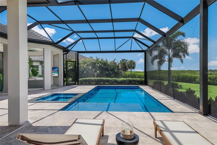 Exterior details and patio area of a home in , Parrish (Image 24).
