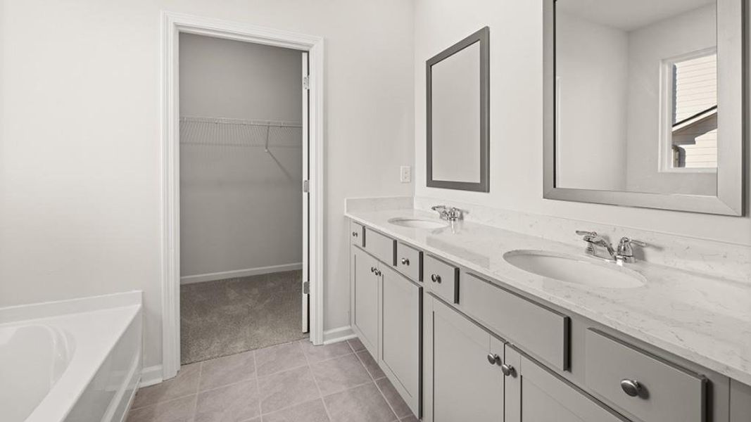 Furnished interior view inside a new home in Falcon Landing, Gainesville (Image 8).
