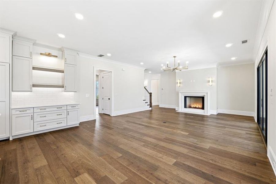 Spacious, unfurnished interior of a new home in , Marietta (Image 29).