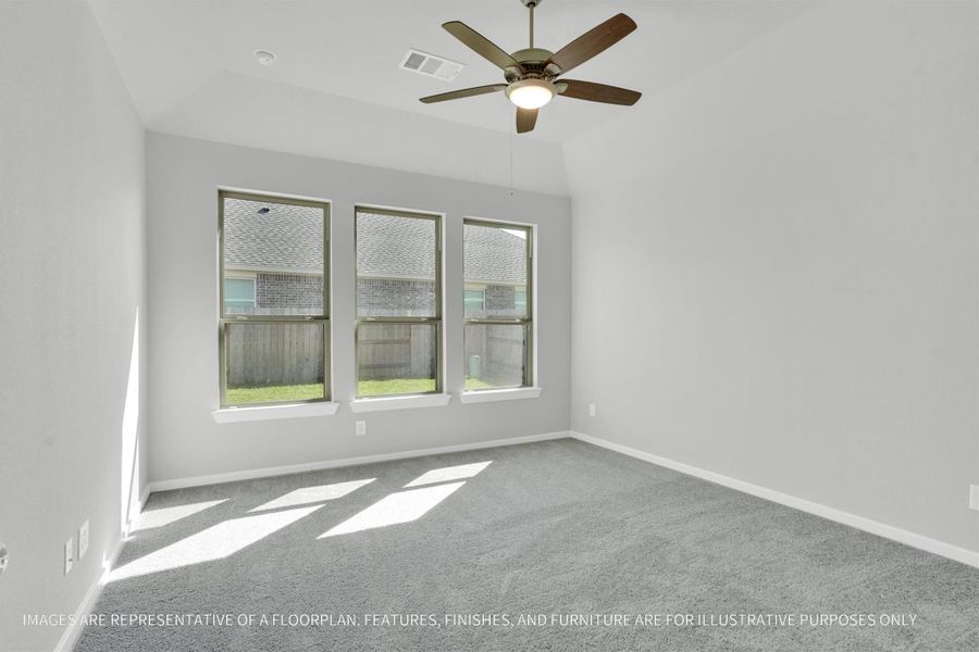 Spacious, unfurnished interior of a new home in Emberly  45', Beasley (Image 15).