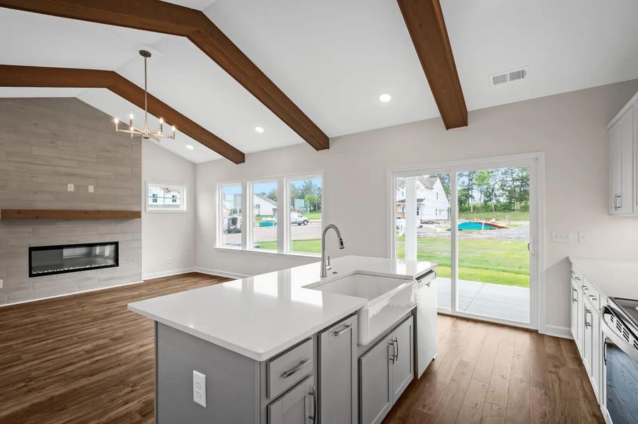 The Courtland C Kitchen