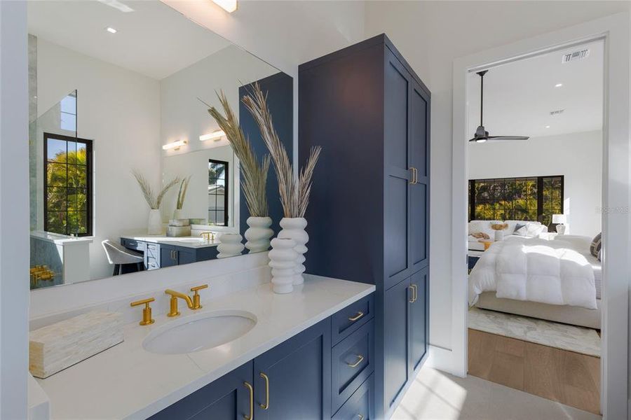 Furnished interior view inside a new home in , Sarasota (Image 12).