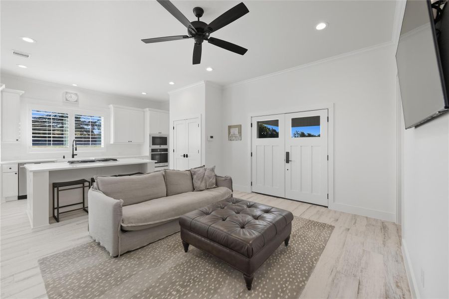 Furnished interior view inside a new home in , La Grange (Image 12).
