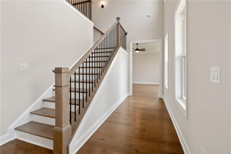 Spacious, unfurnished interior of a new home in Promenade at Sawnee Village, Cumming (Image 24).
