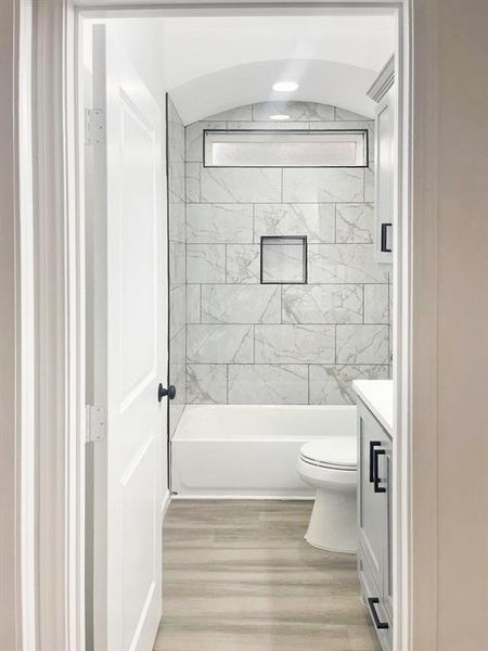 Furnished interior view inside a new home in , Whitney (Image 9).