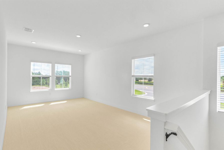 Representative unfurnished interior of a home built from the Eliot by Rockwell Homes in Northlake at Ovation, Winter Garden (Image 76). Representative unfurnished interior of a home built from the Eliot by Rockwell Homes in Northlake at Ovation, Winter Garden (Image 76).