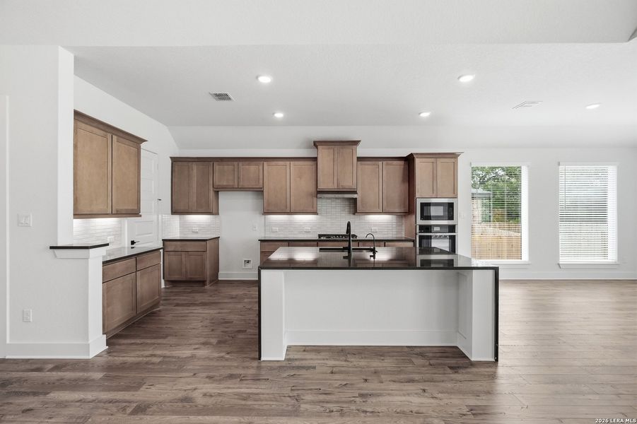 Furnished interior view inside a new home in The Reserve at Potranco Oaks, Castroville (Image 13).