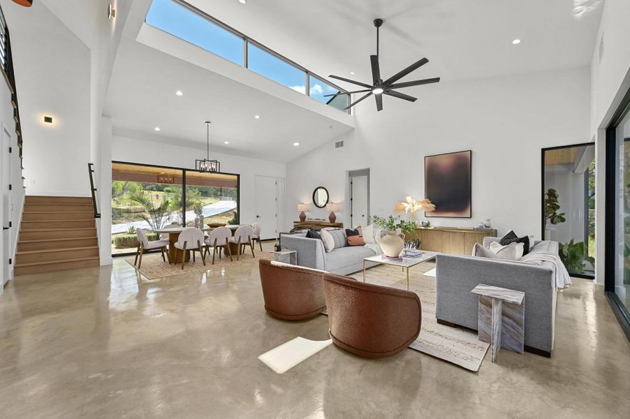 Furnished interior view inside a new home in , Jonestown (Image 12). Furnished interior view inside a new home in , Jonestown (Image 12).