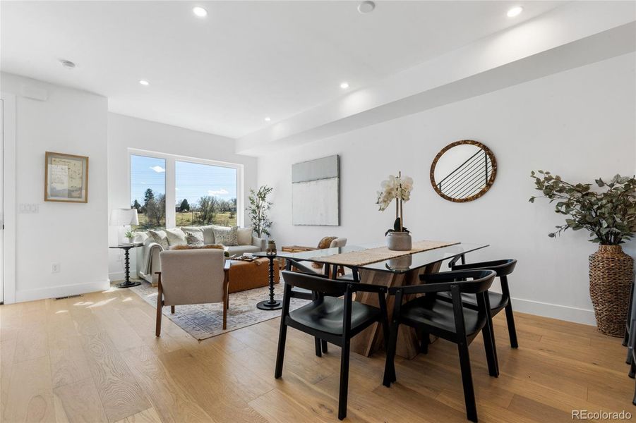 Furnished interior view inside a new home in , Denver (Image 26).