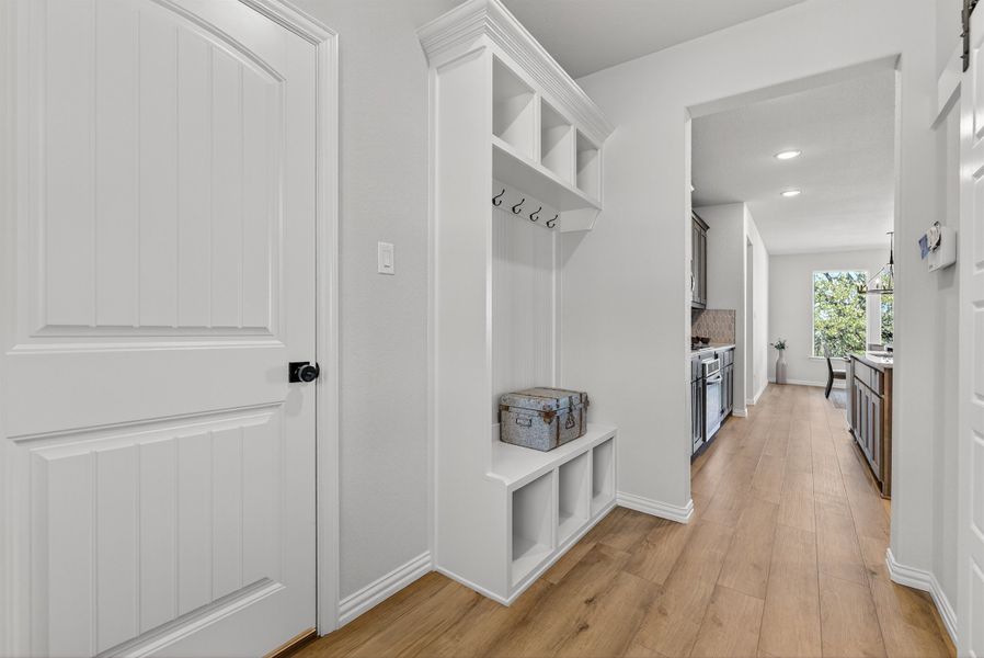 Furnished interior view inside a new home in Oak Grove Addition, Springtown (Image 11).