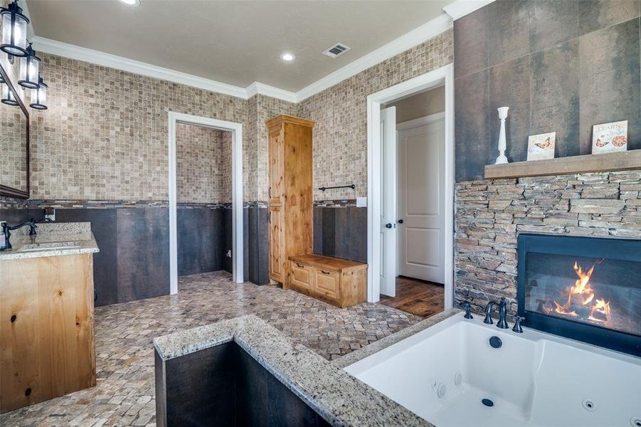 Furnished interior view inside a new home in , Wills Point (Image 5). Furnished interior view inside a new home in , Wills Point (Image 5).