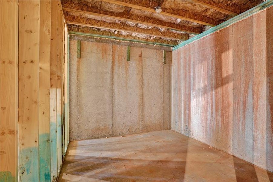 In-progress construction of a new home in Waters Edge, Mansfield, GA (Image 24).