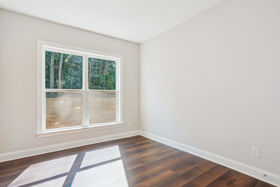 Representative unfurnished interior of a home built from the Badin by Caruso Homes in Blue Run, Raleigh (Image 71). Representative unfurnished interior of a home built from the Badin by Caruso Homes in Blue Run, Raleigh (Image 71).