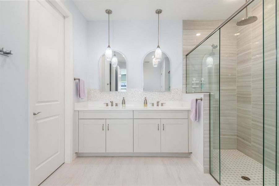 Furnished interior view inside a new home in , Punta Gorda (Image 28).