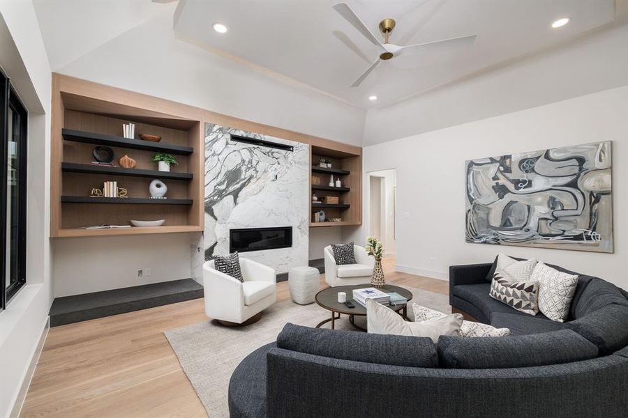 Furnished interior view inside a new home in , Dallas (Image 30). Furnished interior view inside a new home in , Dallas (Image 30).