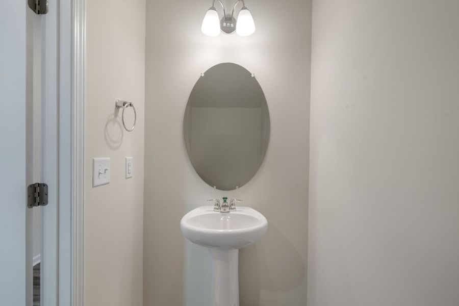 Representative interior finishes for a home built from the Getty by Mattamy Homes in Magnolia Park, Garner (Image 13).
