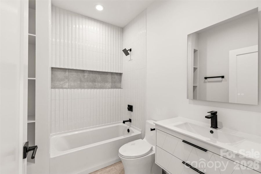 Furnished interior view inside a new home in , Charlotte (Image 13).