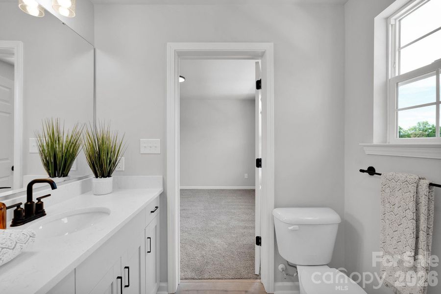 Furnished interior view inside a new home in , Concord (Image 15).