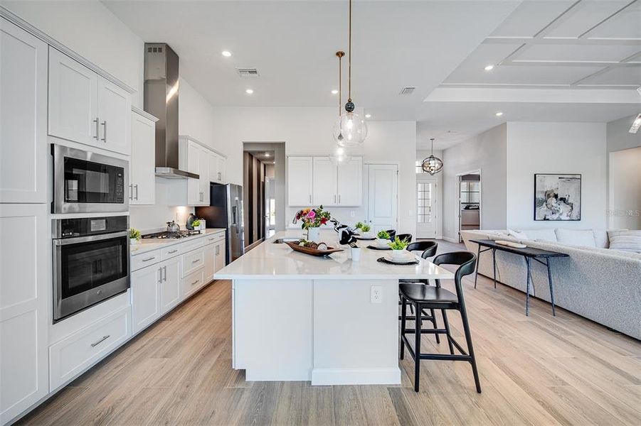 Furnished interior view inside a new home in Calusa Country Club, Lakewood Ranch (Image 9).